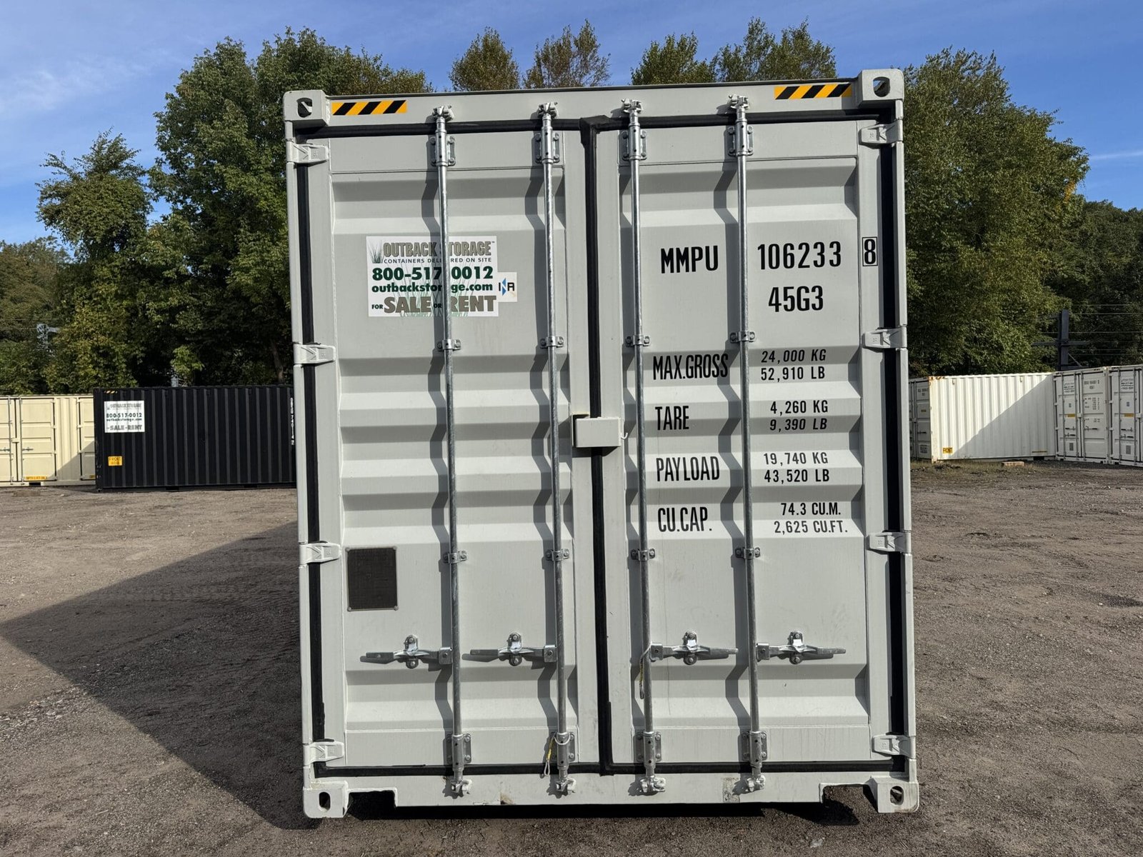 Container 40 Piedi High Cube con 4 Porte Laterali | Tenuta Stagna | One-Trip 29 Container 40 Piedi High Cube con 4 Porte Laterali | Tenuta Stagna | One-Trip - immagine 29