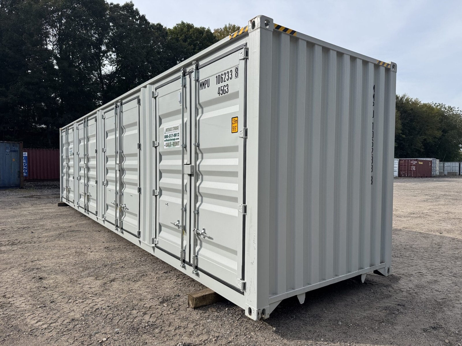 Container 40 Piedi High Cube con 4 Porte Laterali | Tenuta Stagna | One-Trip 23 Container 40 Piedi High Cube con 4 Porte Laterali | Tenuta Stagna | One-Trip - immagine 23