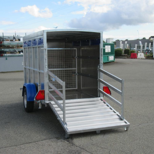 Rimorchio Lider 44540 – Trasporto Bestiame Professionale in Alluminio (Frenato) 1 Rimorchio Lider 44540