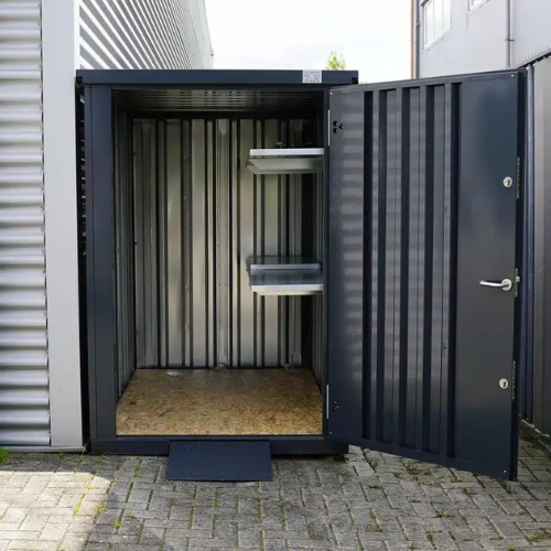 Container di Stoccaggio Smontabile in Acciaio 1,5 x 2,2 m 4 Container di Stoccaggio Smontabile in Acciaio 1,5 x 2,2 m - immagine 4